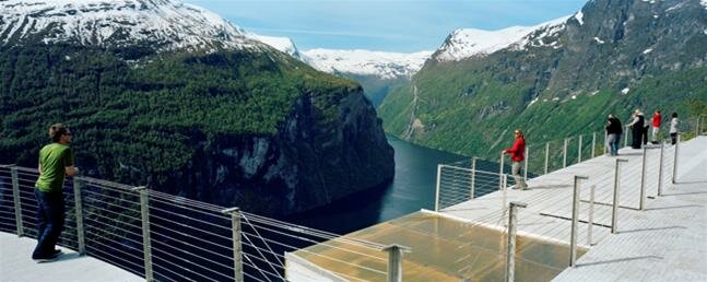 Viewpoint Geirangerfjord. Photo: CH / Innovation Norway .